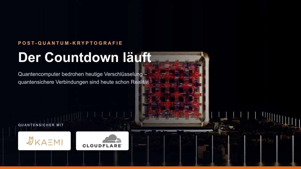 Post-Quantum-Kryptografie: Der Countdown läuft – Quantenprozessor mit quantensicheren Verbindungen von KAEMI und Cloudflare