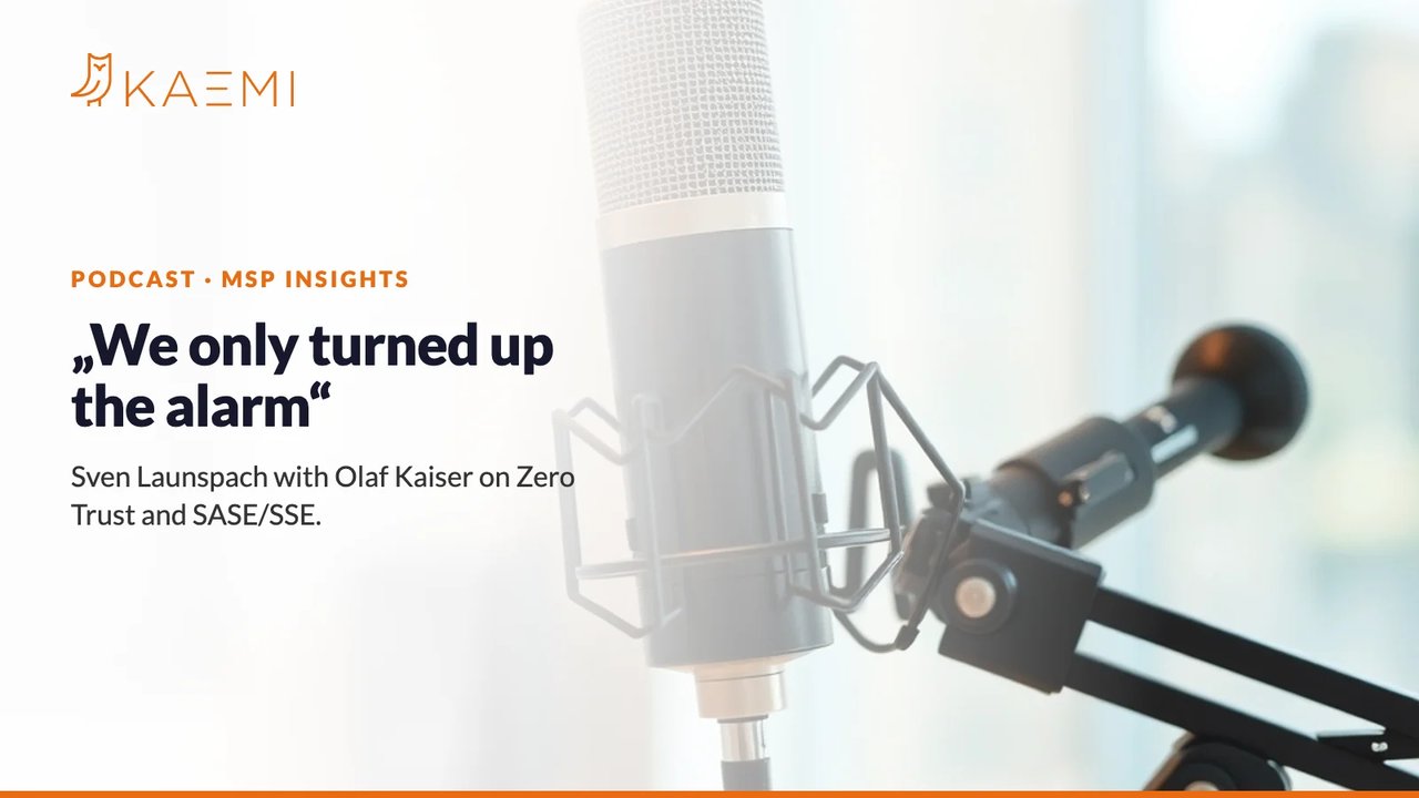 Studio microphone in a bright podcast studio – MSP Insights podcast