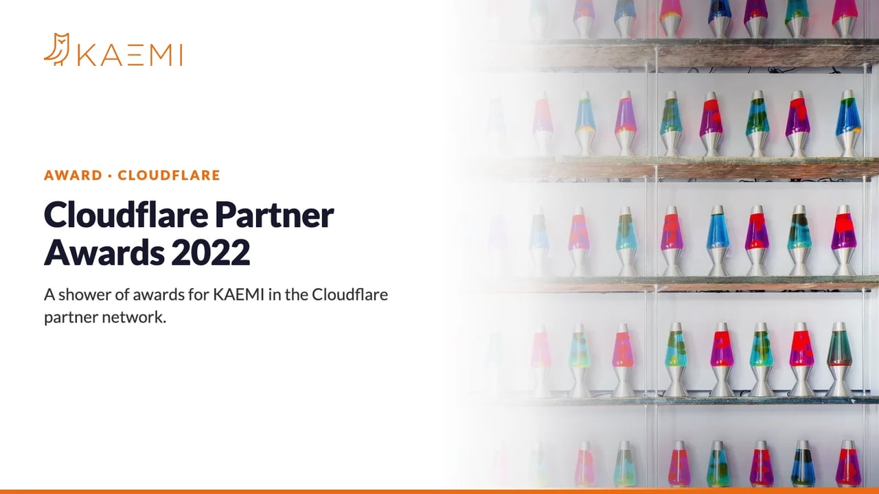Cloudflare Partner Awards 2022 (KAEMI)