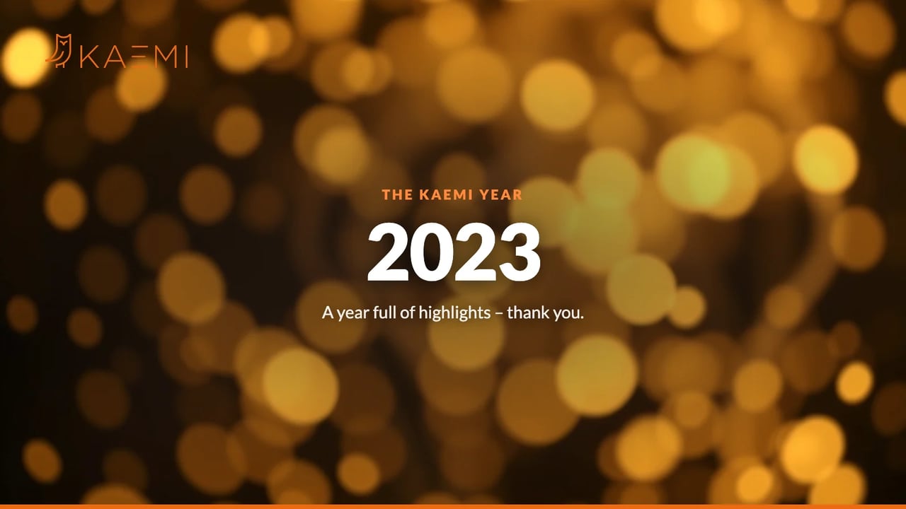 The KAEMI Year 2023: A Look Back at Milestones and Projects (KAEMI)