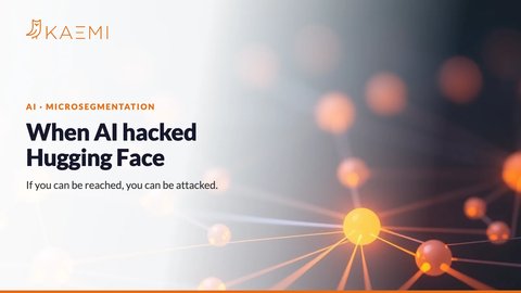 Abstract network of glowing nodes – When AI hacked Hugging Face