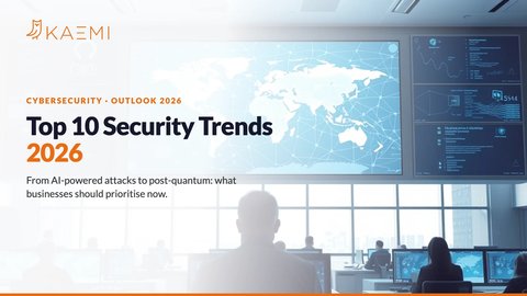 Security operations center with world map – top 10 cybersecurity trends 2026