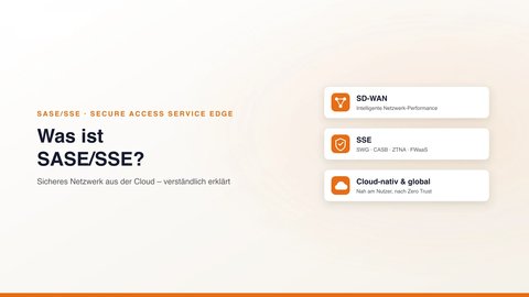 Was ist SASE/SSE, sicheres Netzwerk aus der Cloud: SD-WAN und SSE (SWG, CASB, ZTNA, FWaaS) konvergiert nach dem Zero-Trust-Prinzip (KAEMI)